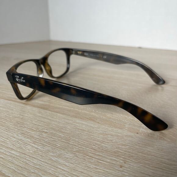 Ray-Ban RB2132 New Wayfarer 902 Sunglasses Tortoise Frames Only 52-18 Italy - Picture 7 of 9